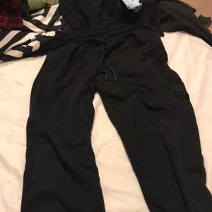 Black joggers